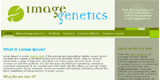 Image Genetics Website Design