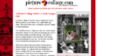 Picture Collage Website Design